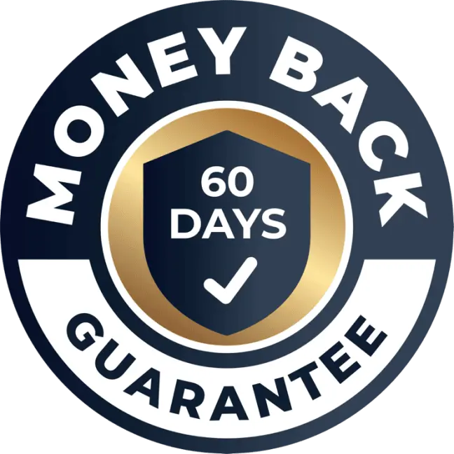 Vertigenics Money Back Badge