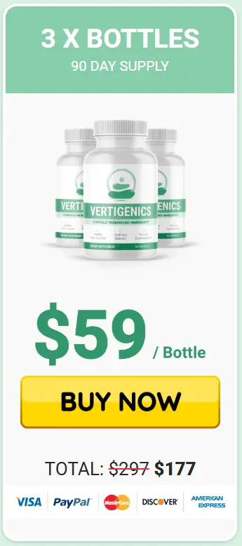 Vertigenics 90 Day Supply Price